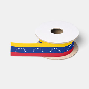 Venezuela Flag Satin Ribbon