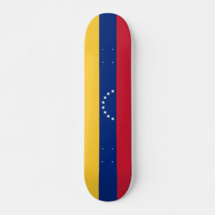 Venezuela flag skateboard