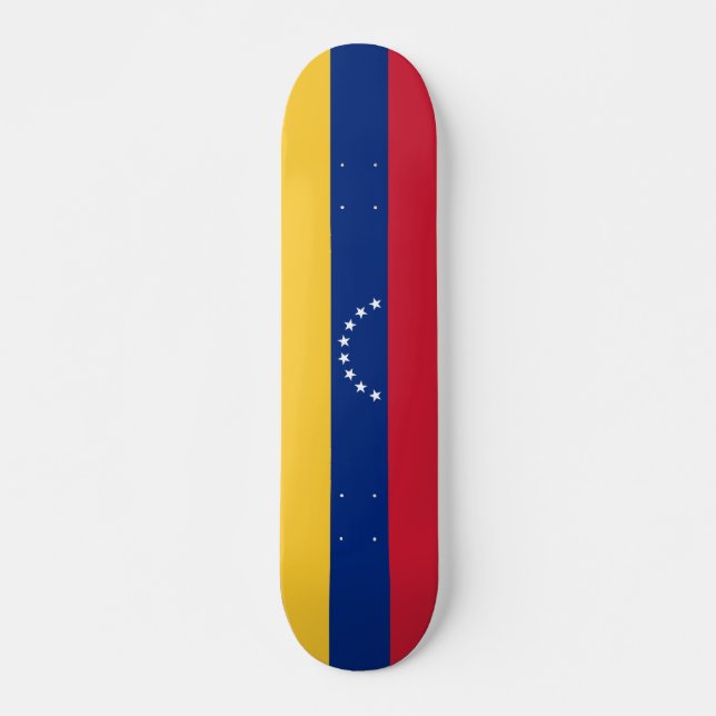 Venezuela flag skateboard (Front)