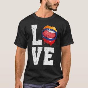 Venezuela Flag Soccer Fan Love Venezuelan T-Shirt