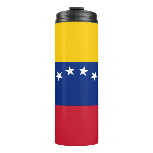 Venezuela flag thermal tumbler (Front)