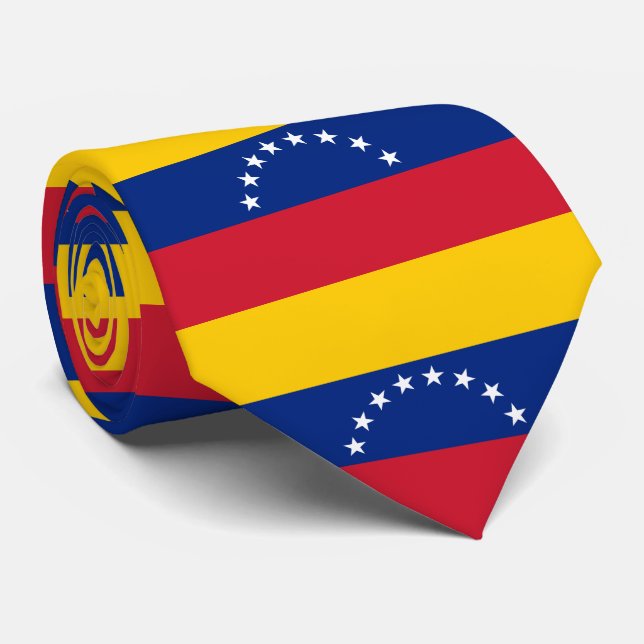 Venezuela flag tie (Rolled)