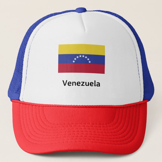Venezuela Flag Trucker Hat (Front)