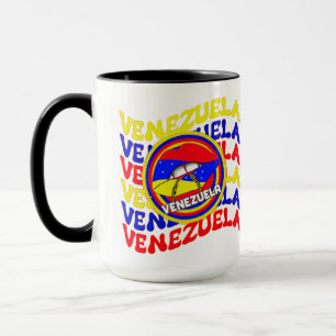 Venezuela Flag Venezuelan Pride Lips  Mug
