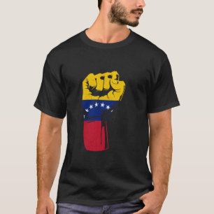 Venezuela Flag Venezuelan Pride Venezuelan Roots H T-Shirt