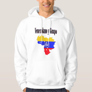 Venezuela flag with text Venezolano y guapo Hoodie