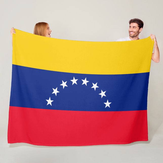 Venezuela Fleece Blanket (In Situ)