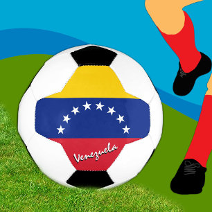 Venezuela Football & Venezuelan Flag / Sport