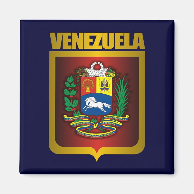 "Venezuela Gold" Magnet (Front)