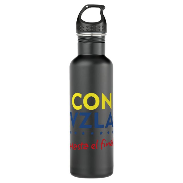Venezuela Hasta el final shirt 710 Ml Water Bottle (Front)