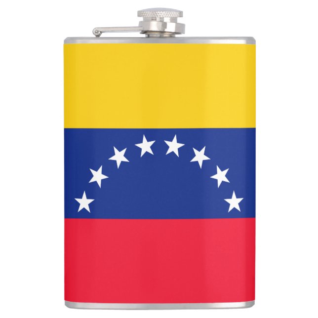 Venezuela Hip Flask (Front)