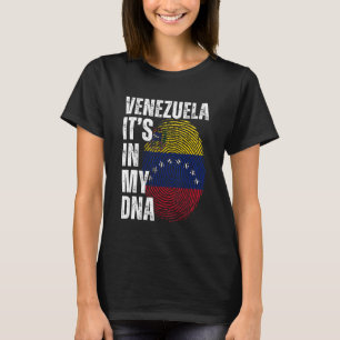 Venezuela It's In My DNA Matching Venezuelan Men W T-Shirt