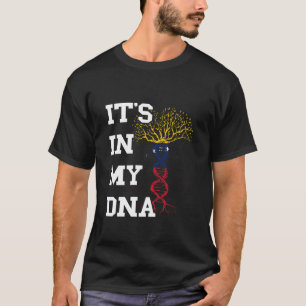 Venezuela It's In My DNA Tree Molecule Venezuelan  T-Shirt