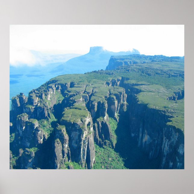 Venezuela Landscape from Aeroplane Photo Poster (Front)