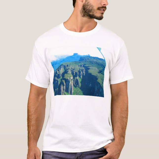 Venezuela Landscape from Aeroplane Photo T-Shirt (Front)