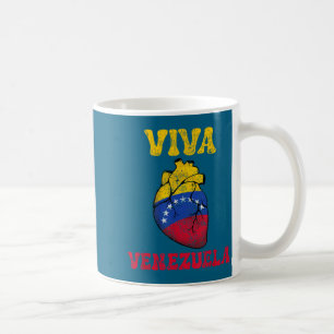 Venezuela Libre 2026 Venezuela Heart Flag  Coffee Mug