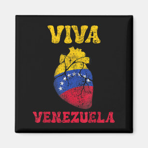 Venezuela Libre 2026 Venezuela Heart Flag  Magnet