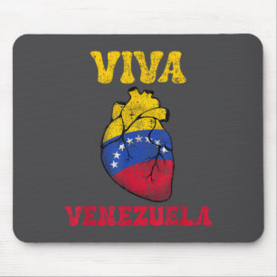 Venezuela Libre 2026 Venezuela Heart Flag Mouse Mat