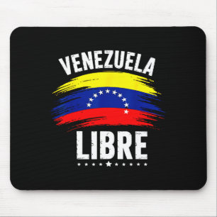 Venezuela Libre 2026 Venezuela Heart Flag Mouse Mat