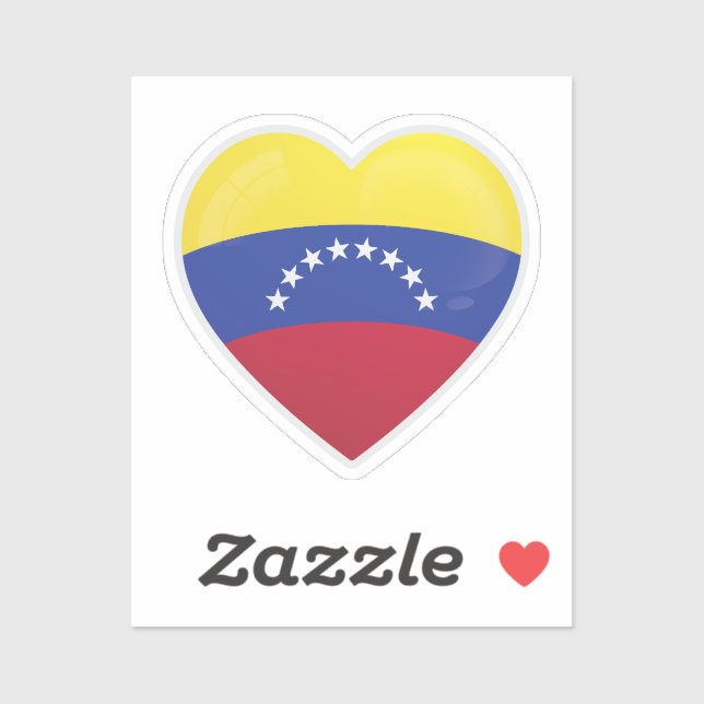 Venezuela  Love Flag (Sheet)