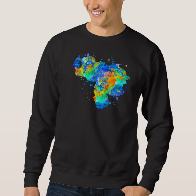 Venezuela Map Sweatshirt (Front)