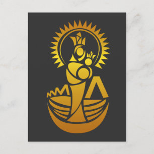 Venezuela Maracaibo Virgen Chinita Chiquinquira  Postcard