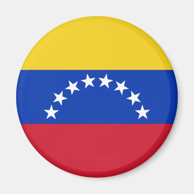 Venezuela National Flag Magnet (Front)