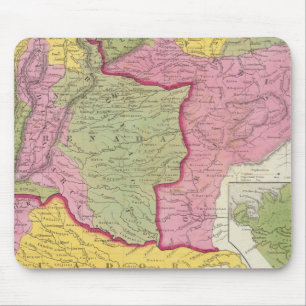 Venezuela, New Grenada & Equador Mouse Mat