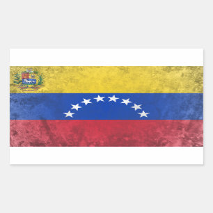 Venezuela Rectangular Sticker