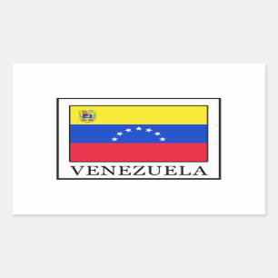 Venezuela Rectangular Sticker