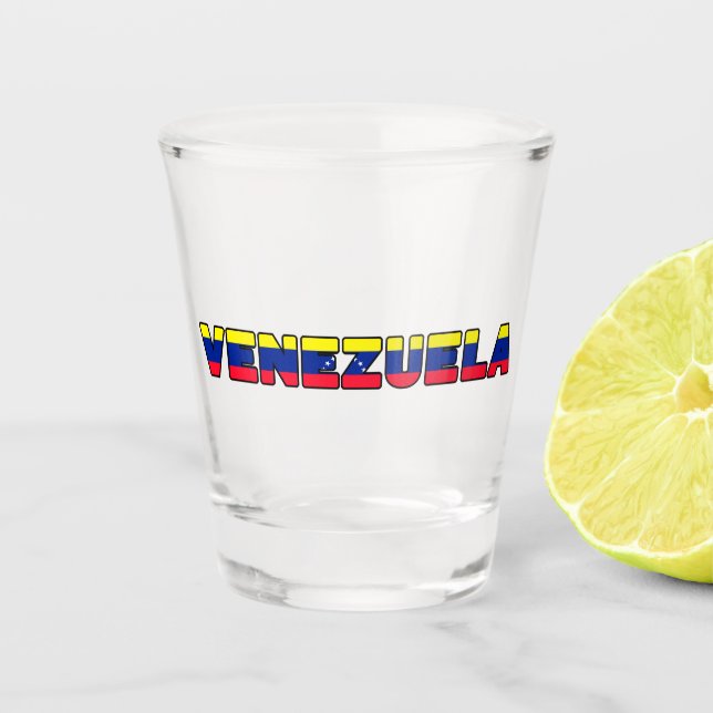 Venezuela Shot Glass (Front)