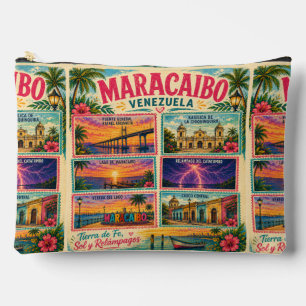 Venezuela Stamp Maracaibo Estado Zulia Tropical Tr Accessory Pouch
