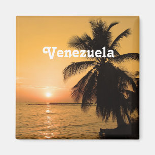 Venezuela Sunset Magnet