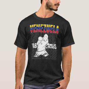 Venezuela Table Tennis Support Venezuelan Ping P T-Shirt