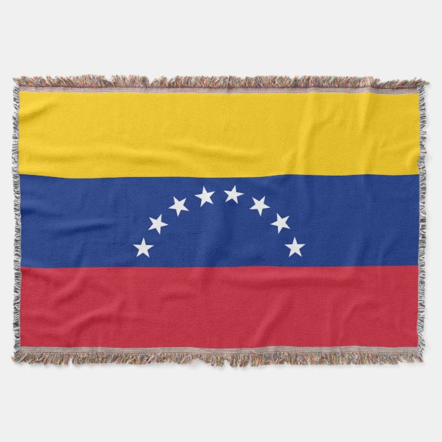 Venezuela Throw Blanket (Front)