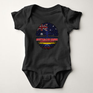Venezuela Venezuelan Australian Australia Tree Baby Bodysuit