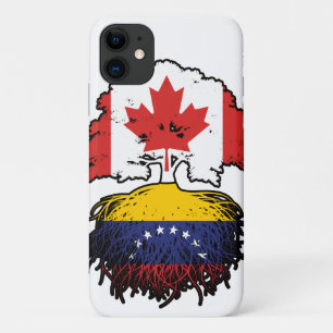 Venezuela Venezuelan Canadian Canada Tree Roots iPhone 11 Case