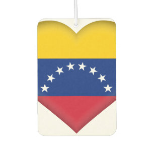 Venezuela (Venezuelan)  Flag Car Air Freshener