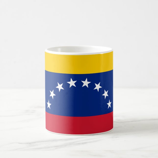 Venezuela (Venezuelan) Flag Coffee Mug (Center)