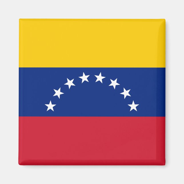Venezuela (Venezuelan)  Flag Magnet (Front)
