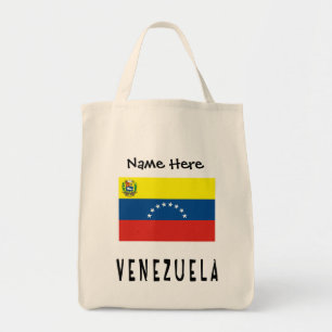 Venezuela Venezuelan Flag Personalised Tote Bag