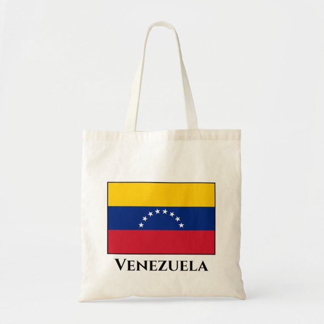 Venezuela (Venezuelan) Flag Tote Bag (Front)