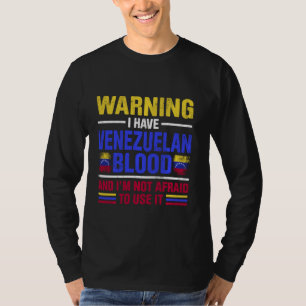 Venezuela Venezuelan Roots Heritage Proud Venezuel T-Shirt