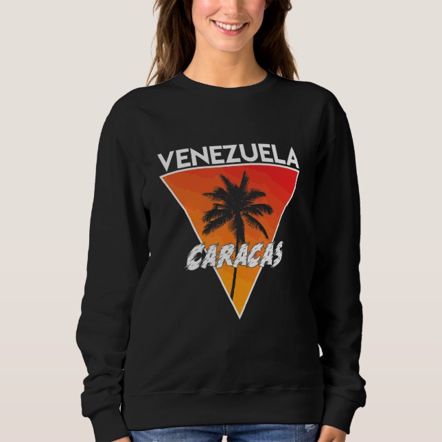 Venezuela With Sunny Colours Sweatshirt (Front)
