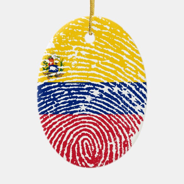 Venezuelan Ceramic Tree Decoration (Front)