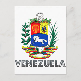 Venezuelan Emblem Postcard
