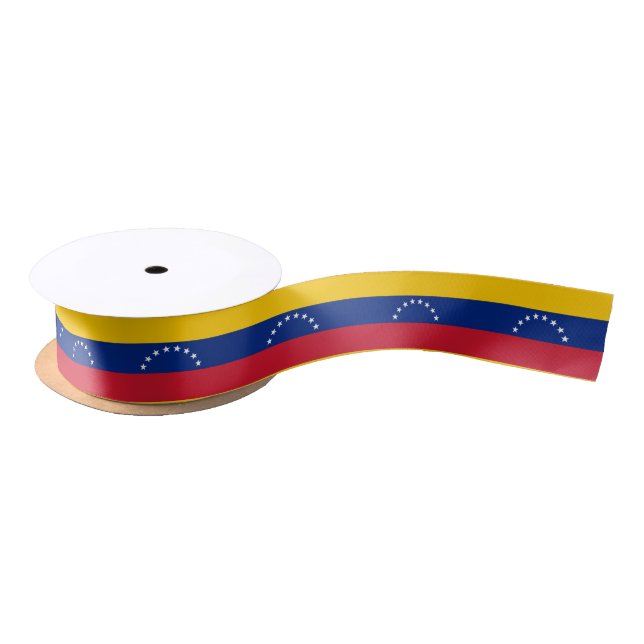 Venezuelan flag ribbon satin ribbon (Spool)