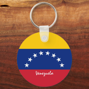 Venezuelan Flag & Venezuela patriots / sports Key Ring