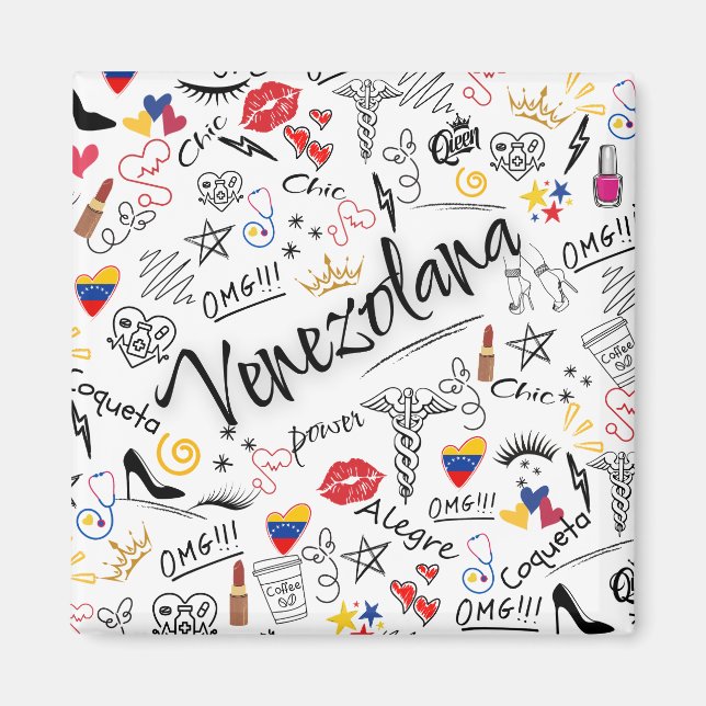 Venezuelan General Medical | Professional Pride Magnet (Front)