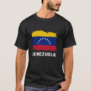 Venezuelan Roots Venezuela Flag Vintage Venezuelan T-Shirt